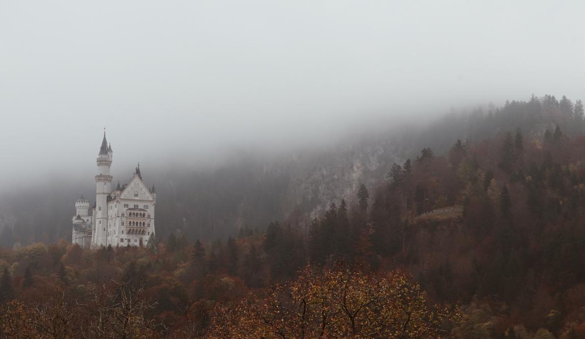“IES Abroad Vienna Music Students witness fog surrounding Neuschwanstein Castle on the Music Study Trip.” By Claudia G. • Butler University, Fall 2019 Photo Contest Winner