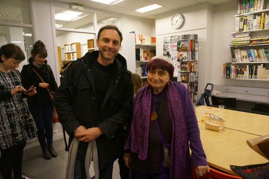 Agnès Varda at the IES Abroad Paris French Studies Center