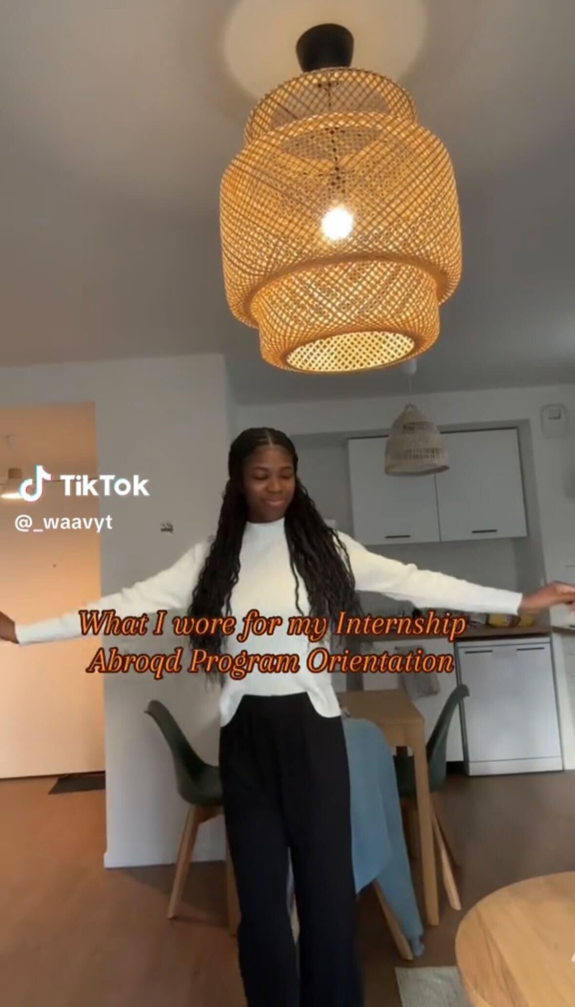 ies abroad internship tiktok screenshot