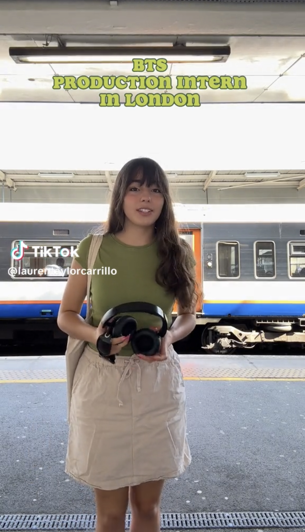 lauren-taylor c. london internship tiktok screenshot