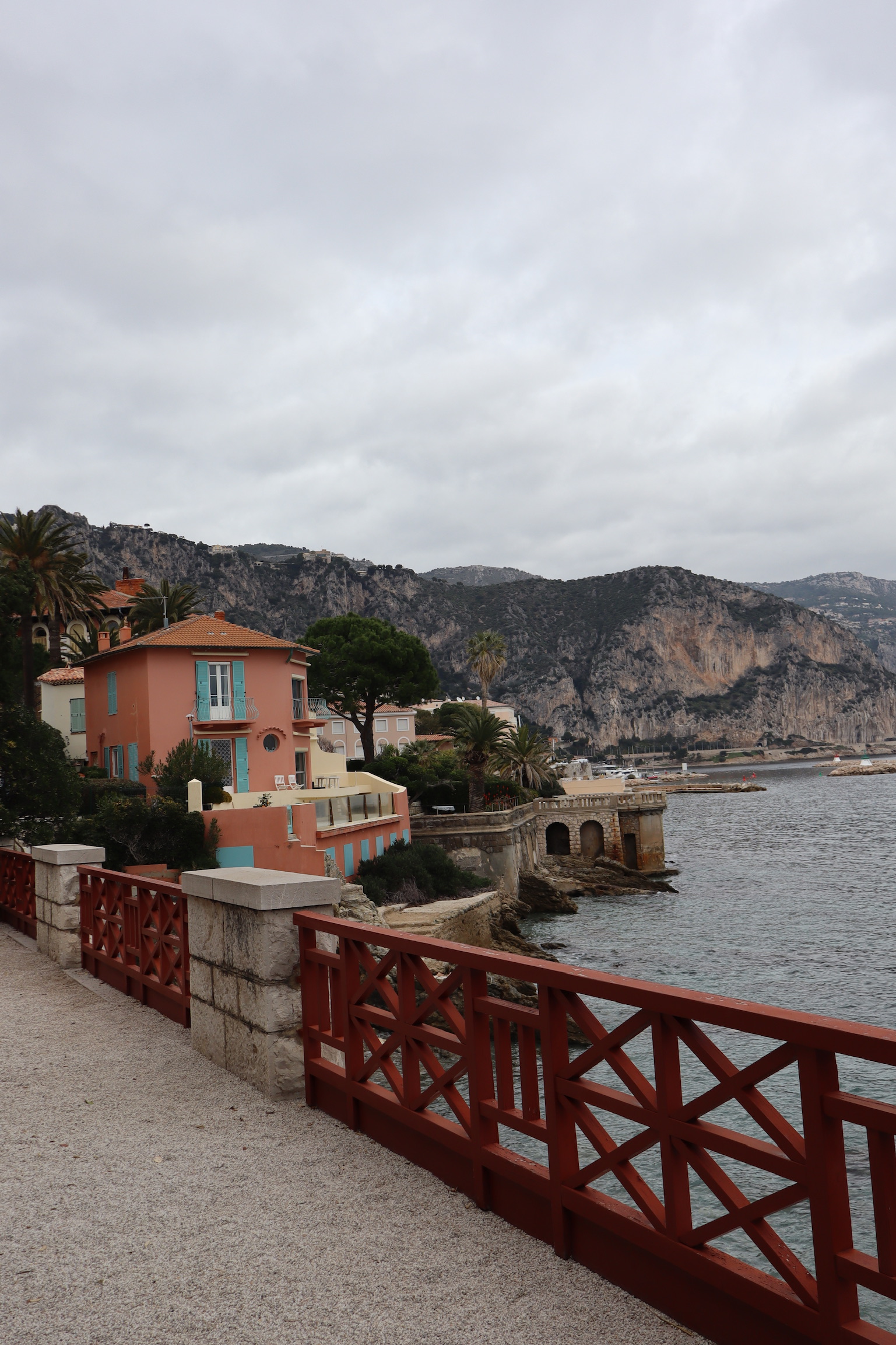 View overlooking the sea from Villa Kérylos 