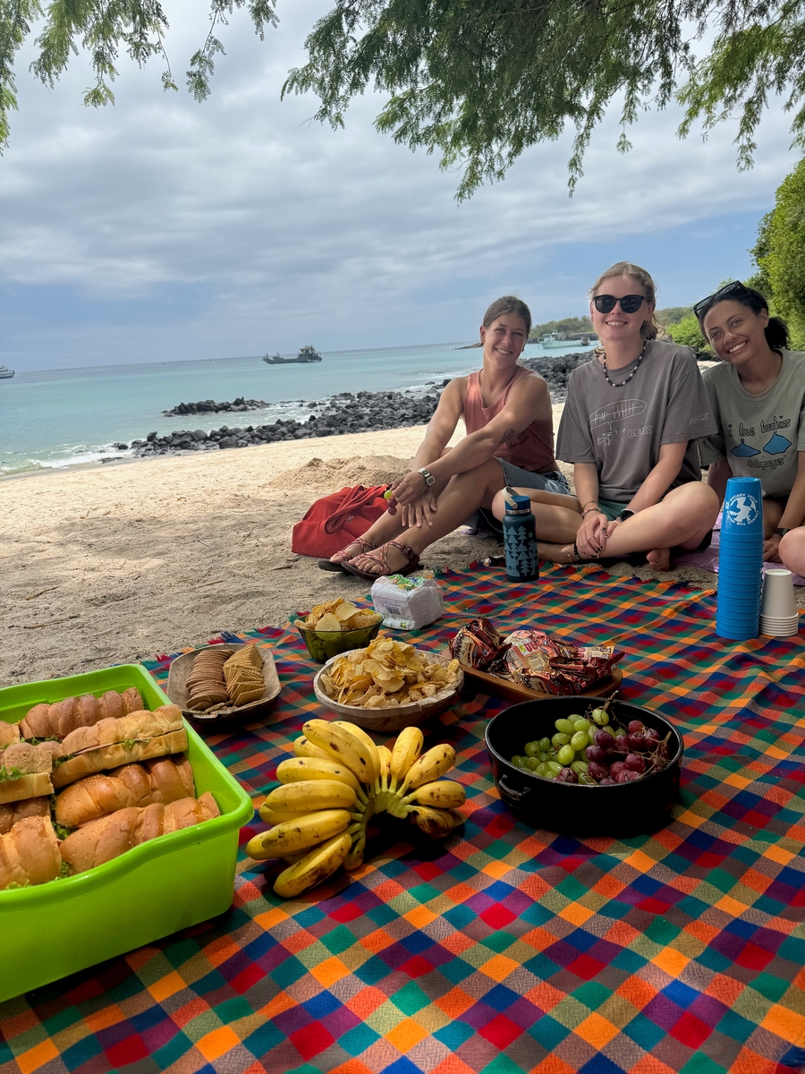 San Cristobal, Galapagos, Ecuador Playa Mann IES Abroad Picnic Clara Smartt 