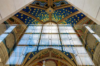 Almudena Cathedral in Madrid, Spain