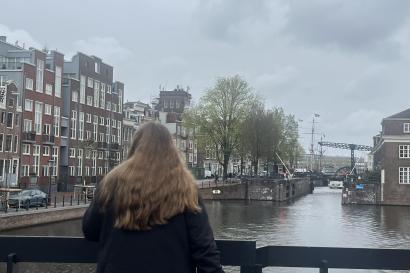 Photo of an Amsterdam Canal