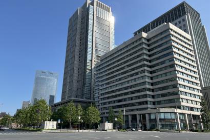 A street in the Ginza neighborhood