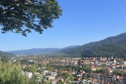 View from hike in Freiburg