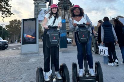 Jahnia Treadwell - Segway Tour in Barcelona