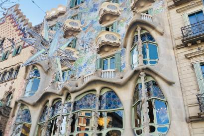 Front view of Casa Batlló