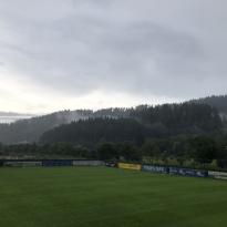 Mountains after rainstorm 