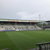 Empty SC Freiburg stadium