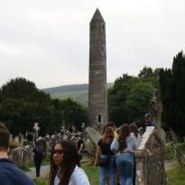 The ruins of the Church including my peers