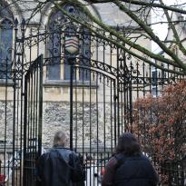 University gate entrance