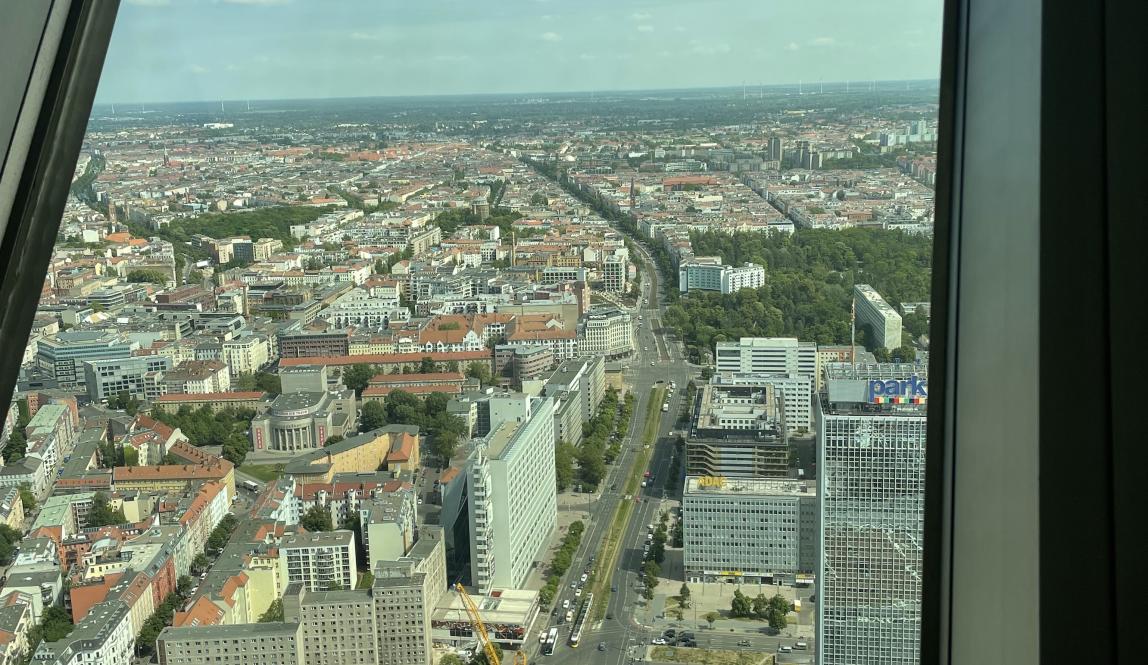 A birds-eye view of Berlin
