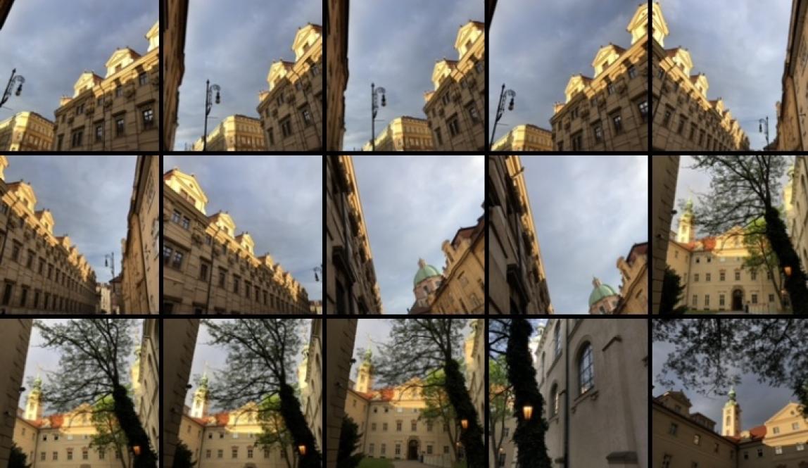 Array of buildings: camera roll 