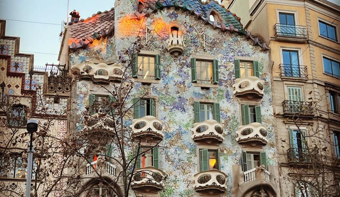 Photo of Gaudi Building in Barcelona