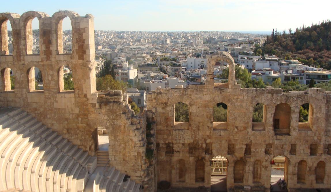 A view from the Acropolis