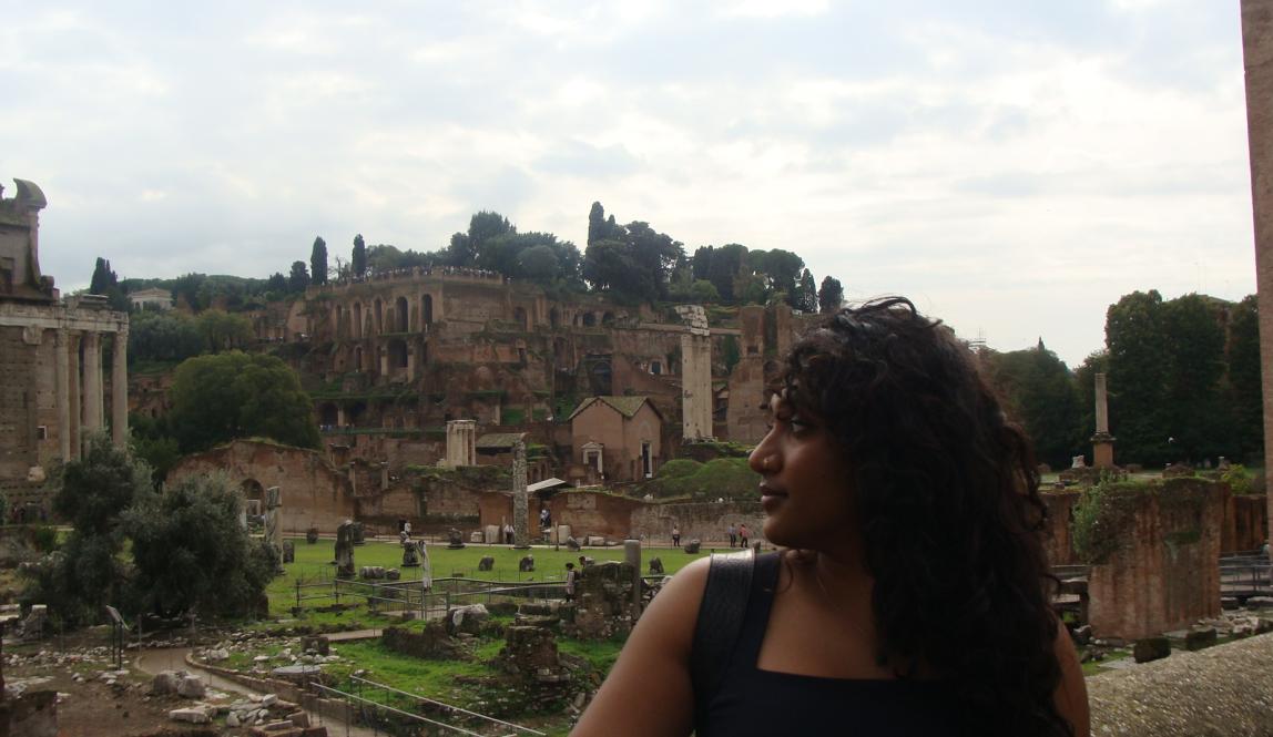 Me and some Roman ruins