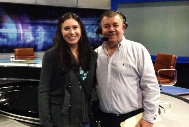 dublin student intern at a broadcast station