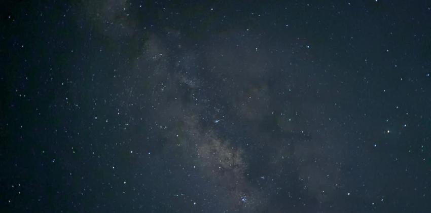 Picture of the Milky Way through a phone lens.