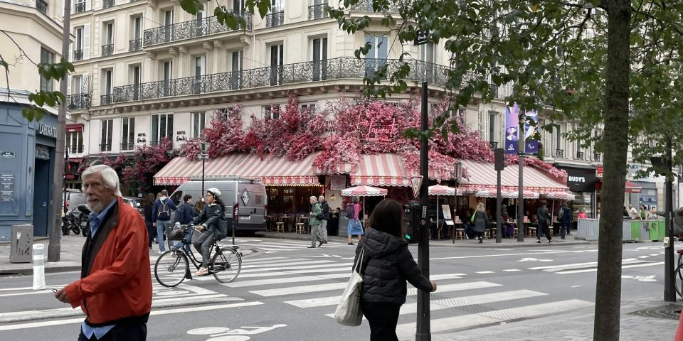 Paris France Cafe